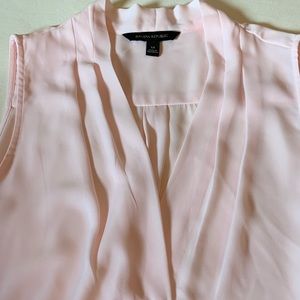 Banana Republic pink blouse sz M